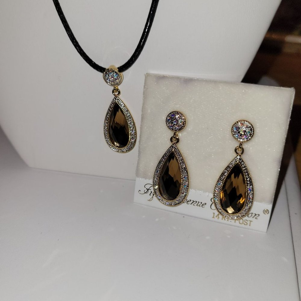 Fifth Avenue Collection Golden Topaz